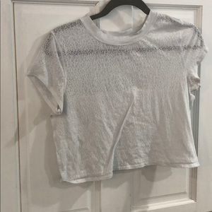 Authentic Lulu lemon cropped workout tee